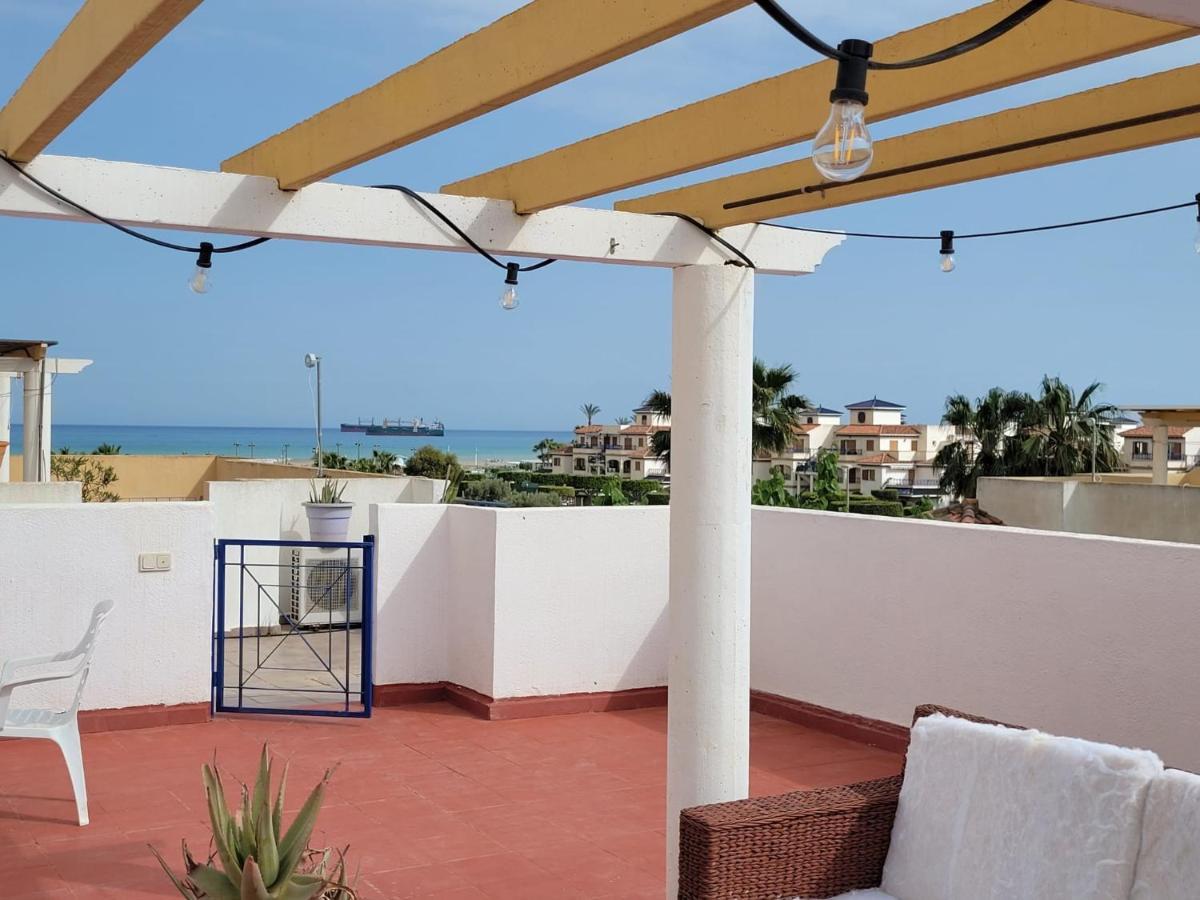 Apartamento Con Terraza Y Piscina A 300M De Playa Вера Экстерьер фото